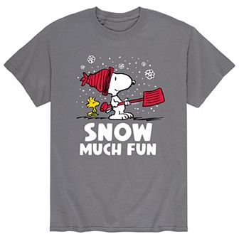 Men's Peanuts Snoopy "Snow Much Fun" Tee