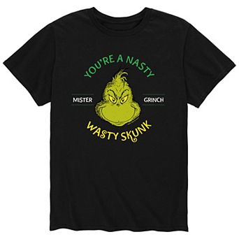 Men's Dr. Seuss The Grinch "You're A Nasty Wasty Skunk" Tee