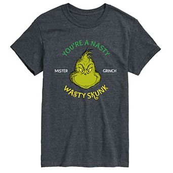 Men's Dr. Seuss The Grinch "You're A Nasty Wasty Skunk" Tee