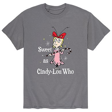 Men's Dr. Seuss The Grinch Cindy-Lou Who Tee
