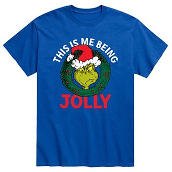 Men's Dr. Seuss The Grinch "This Is Me Being Jolly" Tee