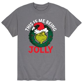 Men's Dr. Seuss The Grinch "This Is Me Being Jolly" Tee