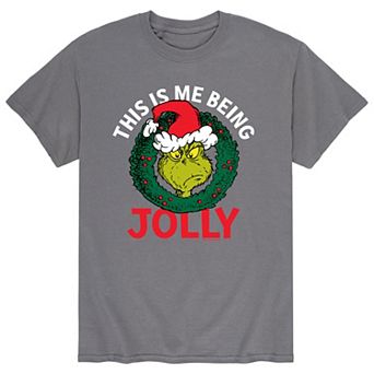 Men's Dr. Seuss The Grinch "This Is Me Being Jolly" Tee