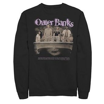 Men's Outer Banks Group Shot Spray Paint Logo Sweatshirt