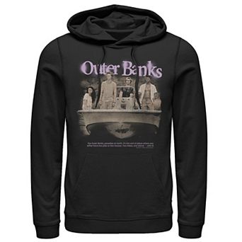 Men's Outer Banks Group Shot Spray Paint Logo Hoodie