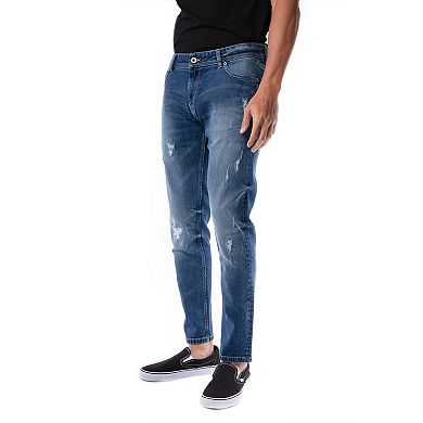 Men's RawX Distressed Stretch Skinny Jeans