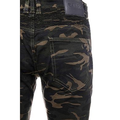 Men's RAW X by Xray Stretch Moto Skinny Jeans