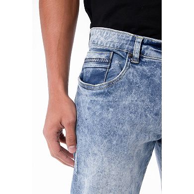 Men's RAW X by Xray Super Flex Distressed Skinny Jeans