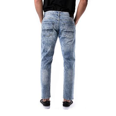 Men's RAW X by Xray Super Flex Distressed Skinny Jeans