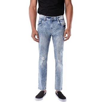 Men's RAW X by Xray Super Flex Distressed Skinny Jeans