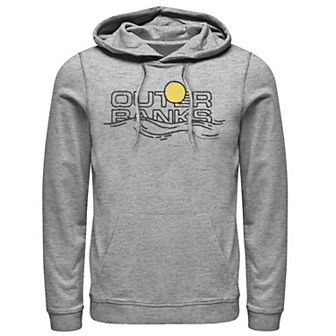 Men's Outer Banks Sunset Waves Logo Hoodie