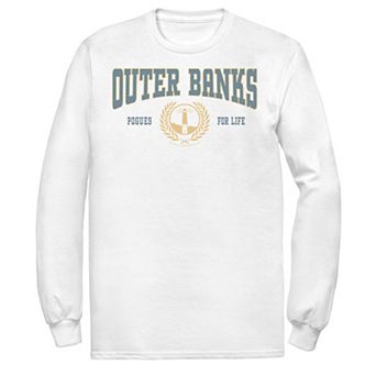Men's Outer Banks Collegiate Style Crest Tee