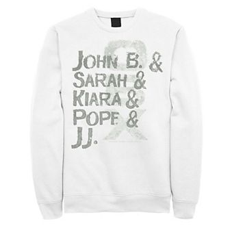 Men's Outer Banks Distressed Name Stack Sweatshirt