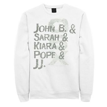 Men's Outer Banks Distressed Name Stack Sweatshirt