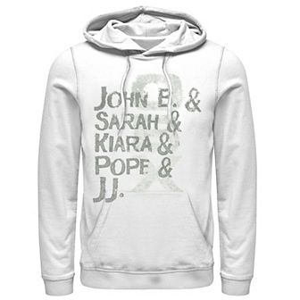 Men's Outer Banks Distressed Name Stack Hoodie