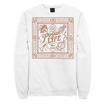 Men's Outer Banks Pogue Life Bordered Logo Sweatshirt