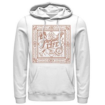 Men's Outer Banks Pogue Life Bordered Logo Hoodie