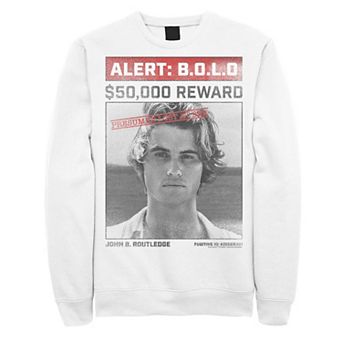 Men's Outer Banks John's Wanted Reward Poster Sweatshirt