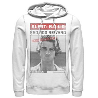 Men's Outer Banks John's Wanted Reward Poster Hoodie