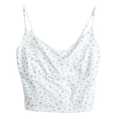 Juniors' SO® Cinched Front Cami