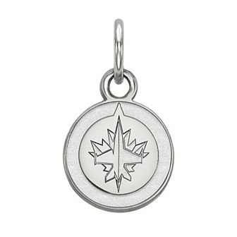 LogoArt 10k Gold Winnipeg Jets Mini Pendant