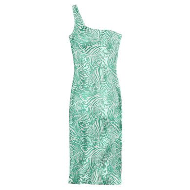 Women's Nine West One-Shoulder Bodycon Dress