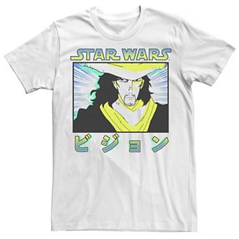 Men's Star Wars Visions Akakiri Framed Kanji Portrait Bombard Wash Tee