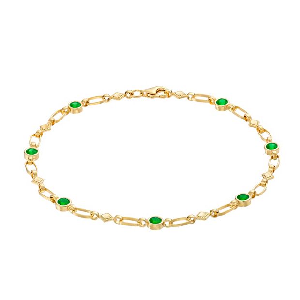 Kohls emerald outlet bracelet