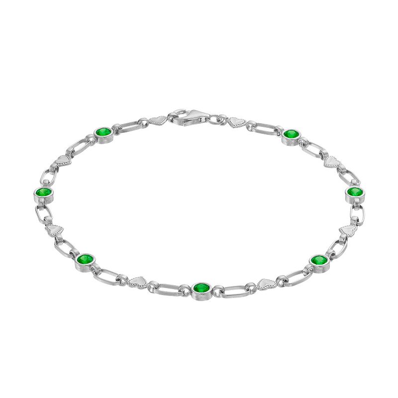 Kohls deals emerald bracelet