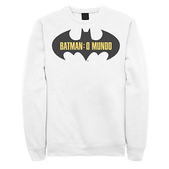 Men's Batman: O Mundo Brazil Logo Sweatshirt