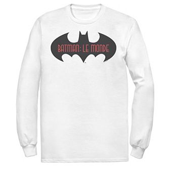 Men's Batman: Le Monde France Logo Tee