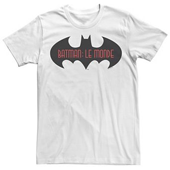 Men's Batman: Le Monde France Logo Tee