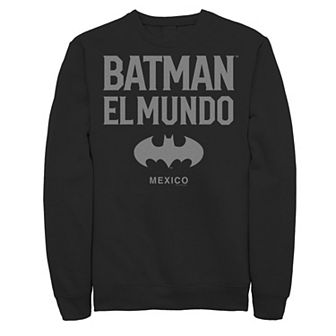 Men's Batman: El Mundo Mexico Icon Logo Sweatshirt
