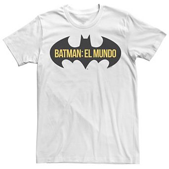 Men's Batman: El Mundo Spain Bat Logo Tee