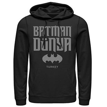 Men's Batman Dunya Turkey Icon Logo Hoodie
