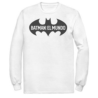 Men's Batman: El Mundo Mexico Logo Tee