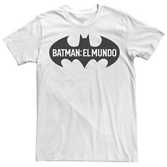 Men's Batman: El Mundo Mexico Logo Tee