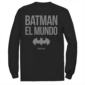 Men's Batman: El Mundo Spain Icon Logo Tee