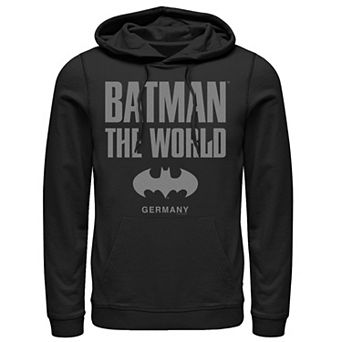 Men's Batman: The World Germany Icon Logo Hoodie