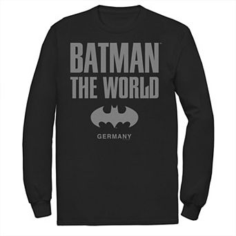 Men's Batman: The World Germany Icon Logo Tee