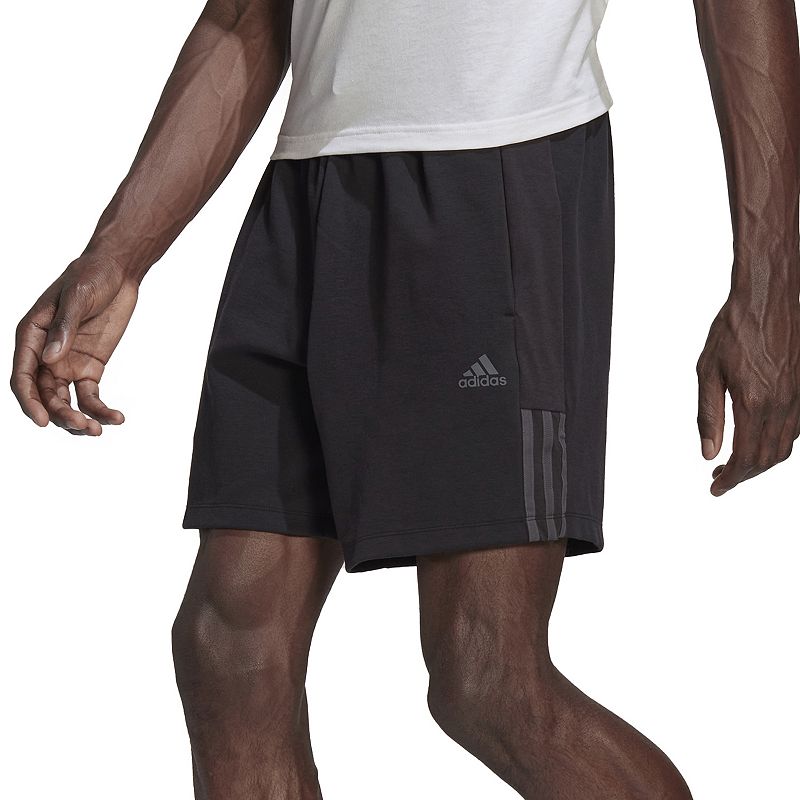 Mens adidas Motion Yoga Shorts, Size: Small, Black