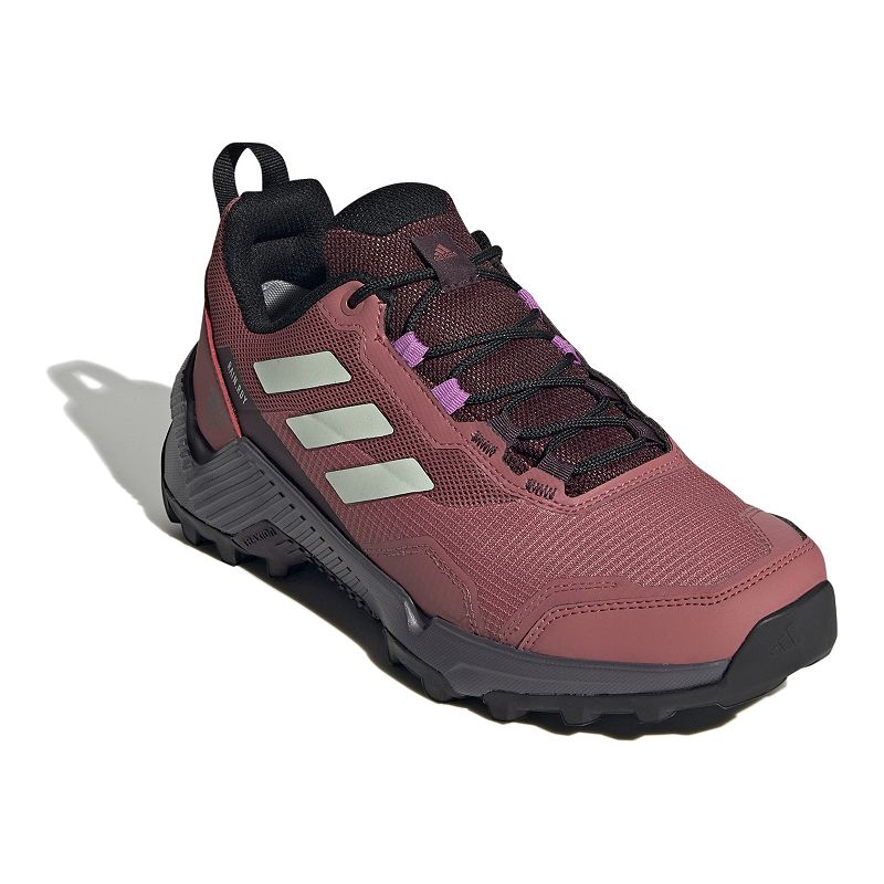 adidas Eastrail 2.0 Rain.RDY Womens Hiking Shoes, Size: 6, Med Red