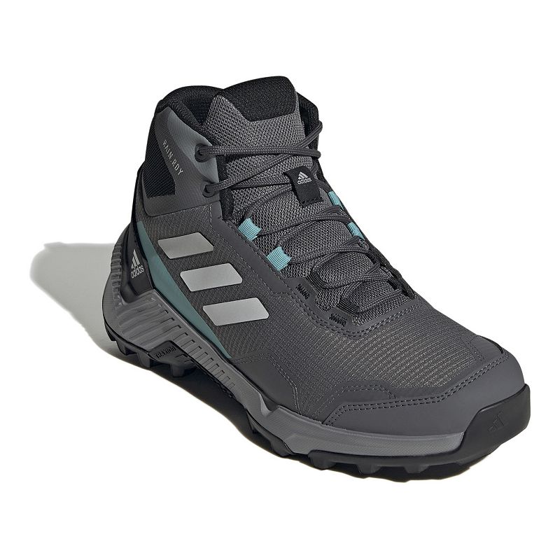 adidas Eastrail 2.0 Rain.RDY Womens Hiking Shoes, Size: 5.5, Dark Grey