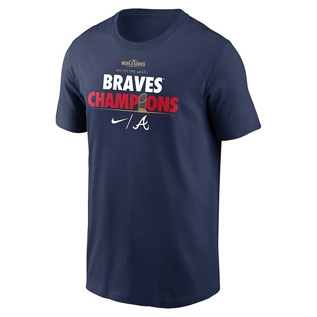 Men's Atlanta Braves World Series Champions Dress Socks 