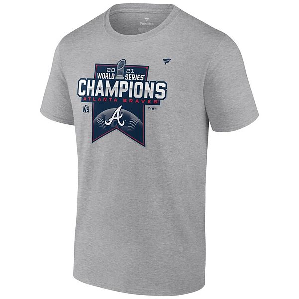 Fanatics, Shirts, Fanatics Atlanta Braves World Series Long Sleeve Shirt