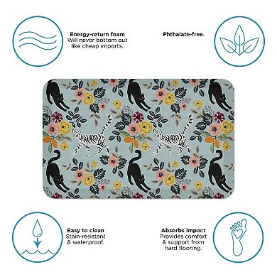 GelPro Designer Comfort Mat Funky Feline 20" x 32"