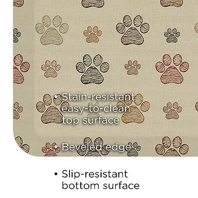 GelPro Designer Comfort Mat - Pawz Brown Lab 20" x 32"