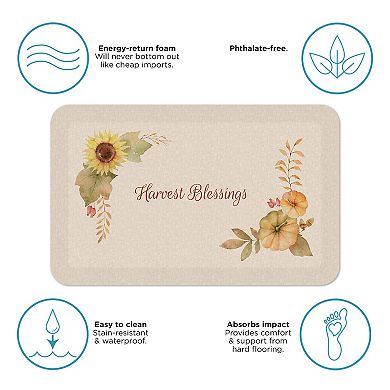 GelPro Designer Comfort Mat Harvest Blessings 20" x 32"