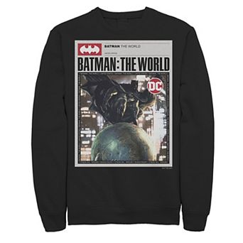 Men's Batman: The World Germany Red Bat Logo Sweatshirt