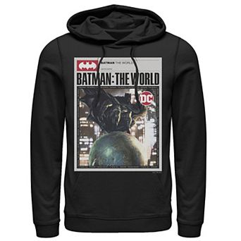 Men's Batman: The World Germany Red Bat Logo Hoodie